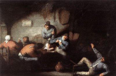 インシーン 作： Adriaen Jansz. van Ostade